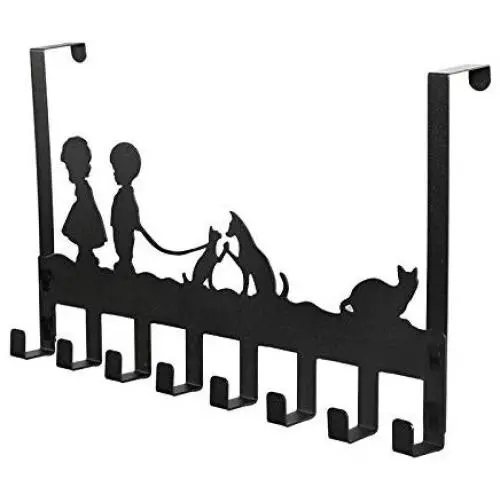 Speciosa New Carton Design Metal Iron Hooks with 8 Hooks Wall Decor Hat Coat Clothes Hangers Storage Rack Key Holder Home Organizer (C) Speciosa New Carton Design Metal Iron Hooks with 8 Hooks Wall Decor Hat Coat Clothes Hangers Storage Rack Key Holder Home Organizer (C)