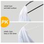 HOUSE DAY Premium Velvet Hangers - 50 Pack No Shoulder Bumps Suit Hangers with Chrome Hooks,Non Slip Space Saving Clothes Hangers,Heavyduty,Rounded Hangers for Coat,Jackets,Pants,Shirts,Black
