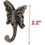 uxcell Metal Home Butterfly Design Vintage Style Clothes Hanger Hook 3 Pcs Bronze Tone uxcell Metal Home Butterfly Design Vintage Style Clothes Hanger Hook 3 Pcs Bronze Tone