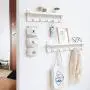 WZP Clothing Display Rack Hanger Wall Hanging Wall Bedroom Bag Rack,Entrance Hall Porch Hook Wall Coat Rack Floor Entry Rack White/White / 87CM WZP Clothing Display Rack Hanger Wall Hanging Wall Bedroom Bag Rack,Entrance Hall Porch Hook Wall Coat Rack Floor Entry Rack White/White / 87CM