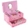 SONGMICS Ballerina Music Jewelry Boxes Storage Case with Drawer, Gift for Little Girls, Princess and Butterfly, Pink UJMC003 SONGMICS Ballerina Music Jewelry Boxes Storage Case with Drawer, Gift for Little Girls, Princess and Butterfly, Pink UJMC003