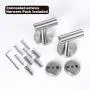 UMIRIO Single Robe Hook Brushed Nickel Bath Towel Hook Coat Hook Towel Holder for Shower Hanging Hook Heavy Duty Bathrobe Wall Hanger Kitchen Utensil Hanger Home Organizer 2 Pack，Wall Mounted