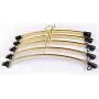 Golden Silver Aluminum Alloy Hanger for Clothes, Strong Metal Hanger for Coats (20 Pieces/Lot) Golden Silver Aluminum Alloy Hanger for Clothes, Strong Metal Hanger for Coats (20 Pieces/Lot)