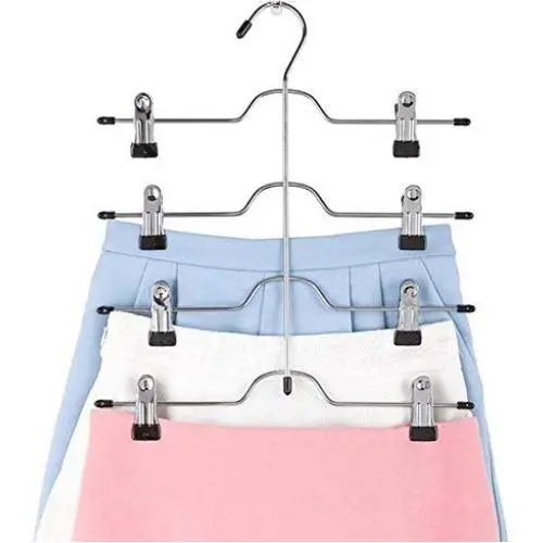 5pcs Stainless Steel Multifunctional Clothes Hangers Pants Storage Hangers Cloth Rack Multilayer Storage Cloth Hanger 5pcs Stainless Steel Multifunctional Clothes Hangers Pants Storage Hangers Cloth Rack Multilayer Storage Cloth Hanger