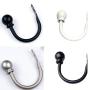 Gloryelenxs 2pcs U-Shaped Iron Curtain Hooks Window Drapery Tie Backs Hanger Household Accessories