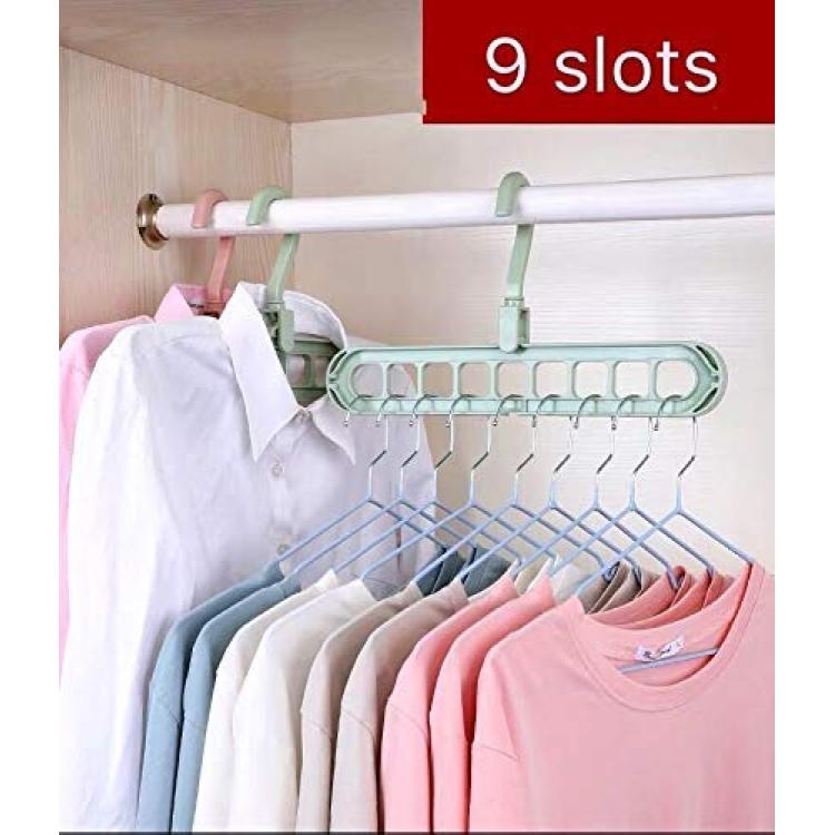 Clothes Hangers Space Saving 4 Packs Hanger Organizer Magic Space