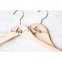 Personalized, Engraved Wedding Dress Hanger by Left Coast Original