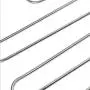 WUYAOCHUN S-Shape Pants Hangers, Stainless Steel Clothes Hangers Space Saving Hangers Closet Organizer for Pants Jeans Scarf(3 PCS)