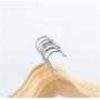 10pcs Solid Wood Hanger Non-Slip Hangers Clothes Hangers Shirts Sweaters Dress Hanger Drying Rack for Home