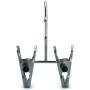 HANGERWORLD 3 Metal Clothes Coat Garment Hangers Non Slip Double Clip Pants Scarves Gloves Boots Wellies.