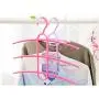 10pcs Random Color Creative Home Three-Layer Hangers 4 Colors Three Layer Anti-Skid Plastic Clothes Hanger for Household Pants Rack Hangers 10pcs Random Color Creative Home Three-Layer Hangers 4 Colors Three Layer Anti-Skid Plastic Clothes Hanger for Household Pants Rack Hangers
