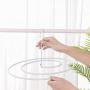 YOYOHOT 1 Pc Clothes Hanger Drying Rack Spiral Shaped Hanger Rotating Storage Rack Quilt Blanket Space Saver