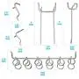Pegboard Hooks Set, 72 Pcs Peg Board Organizer Assortment with Two 6 Ring Tool Holder, Including 52 Pcs Pegboard Hanger & 20 Pcs Peg Locks for 1/4” 1/8” Pegboard, Perfect for Garage Kitchen Workshop Pegboard Hooks Set, 72 Pcs Peg Board Organizer Assortment with Two 6 Ring Tool Holder, Including 52 Pcs Pegboard Hanger & 20 Pcs Peg Locks for 1/4” 1/8” Pegboard, Perfect for Garage Kitchen Workshop