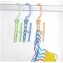 10pcs Random Color 5Hole Practical Clothes Hanger Rack Space Saver Organizer Wonder Clothing Hook Magic Hanger Closet Organizer Space Save 10pcs Random Color 5Hole Practical Clothes Hanger Rack Space Saver Organizer Wonder Clothing Hook Magic Hanger Closet Organizer Space Save