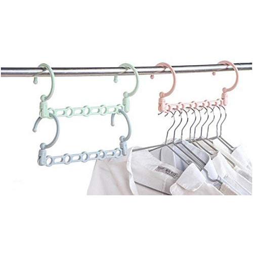 10pcs Random Color Porous Windproof Hanger Multi-Function Rotating Hanger Travel Portable Non-Slip Clothes Hook Pink Hanger for Clothes Socks