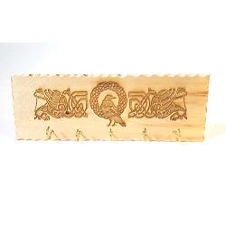 Decorative Celtic Raven Key Hanger