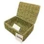 WoodLuv Seagrass Storage Basket with Small Lid WoodLuv Seagrass Storage Basket with Small Lid