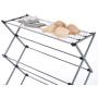 Finnhomy Oversize Folding Clothes Drying Rack Clothes Dryer for Laundry and Home Rust-Resistant, 45.5 Inch