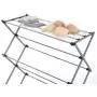 Finnhomy Oversize Folding Clothes Drying Rack Clothes Dryer for Laundry and Home Rust-Resistant, 45.5 Inch