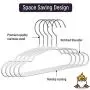 BabyGaga Premium Baby Hangers (Pack of 20), Space Saving Ultra Thin Kids Hangers, Non-Slip Heavy Duty Metal Children Hangers, Cute Nursery Hangers, For Infant, Baby, Toddler, and Children Clothes