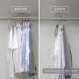 MIZGI Upgraded Cascading Velvet Hangers - 50 Pack Heavyduty Non Slip Hangers with Cascading Hooks Gray - Copper/Rose Gold Hooks,Space Saving Clothes Hangers for Pants,Coat,Shirts,Suits,Dress MIZGI Upgraded Cascading Velvet Hangers - 50 Pack Heavyduty Non Slip Hangers with Cascading Hooks Gray - Copper/Rose Gold Hooks,Space Saving Clothes Hangers for Pants,Coat,Shirts,Suits,Dress