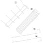 Coat Rack Over the Door Hook 5 Hooks Door Hanger with Detachable Storage Organizer and Metal Stainless Steel for Coats, Bags, Towels, Bathroom, Bedroom