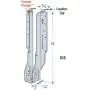 IUS Face Mount I-Joist Hanger IUS Face Mount I-Joist Hanger