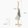 Wall CR Coat Racks Coat Rack Floor Hangers Bedroom Solid Wood Hangers Living Room Clothes Hanger (Color : D) Wall CR Coat Racks Coat Rack Floor Hangers Bedroom Solid Wood Hangers Living Room Clothes Hanger (Color : D)