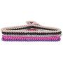 SAASNY Pack of Premium Metal Elegant Clothes Hangers Covered in Pearl Beads - 30cm (11.8 Inch) (10) Ideal for Home and Shops