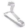HAZOULEN 10 Pack Childrens Stainless Steel Hangers, Kids Clothes Hangers Space Saving Hangers for Closets
