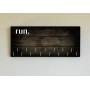 Race Medal Holder/Running Medal Hanger RUN- Wood Wall Mounted Medal Organizer. CUSTOMIZATION Available