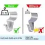Vinyl Siding Hooks for Hanging, Heavy Duty Outdoor Light Wreath Hanger 8 Pack