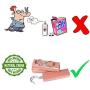 ACMETOP 15 Pack Cedar Hang Ups, 100% Natural Cedar Blocks for Clothes Storage, Aromatic Cedar Balls Hangers, Storage Accessories Closets & Drawers