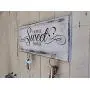 Home Sweet Home key hanger wall white wood key holder for wall shabby wood cottage chic housewarming gift key hook black and white organizer Home Sweet Home key hanger wall white wood key holder for wall shabby wood cottage chic housewarming gift key hook black and white organizer