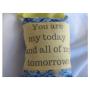 You are my sunshine wall art decor door hanger small pillow
