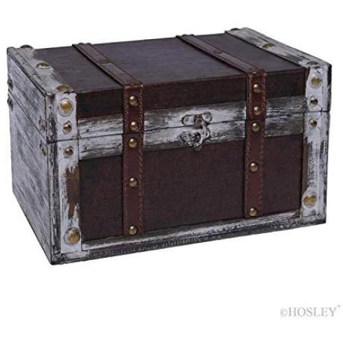 Hosley Decorative Storage Boxes 11 Inch Long. Ideal Gift for Study Den Memories Dorm Home Weddings Spa Reiki Meditation O4