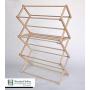 Large Wooden Clothes Drying Rack by Benson Wood Products