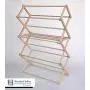 Large Wooden Clothes Drying Rack by Benson Wood Products Large Wooden Clothes Drying Rack by Benson Wood Products