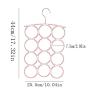 HJYPYJ Magic Hanger,Multifunction Magical Hangers,Home Tie Scarf Storage Hanger,Space-Saving Organizer Hangers, Reasonable Spacing/Gray / 5 pcs