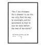 Yes: I Am a Dreamer Oscar Wilde, The Critic as Artist, Author Signature Literary Quote Print. Fine Art Paper, Laminated, Framed, or Canvas with Hanger. Multiple Sizes for Home, Office, or School Yes: I Am a Dreamer Oscar Wilde, The Critic as Artist, Author Signature Literary Quote Print. Fine Art Paper, Laminated, Framed, or Canvas with Hanger. Multiple Sizes for Home, Office, or School