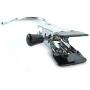 HANGERWORLD 25 Chromed Metal Non-Slip Single Clip Accessory Coat Clothes Hangers Scarves Hats Gloves Boots
