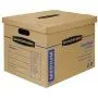 Bankers Boxes SmoothMove Classic Moving Boxes, Tape-Free Assembly, Easy Carry Handles, Medium, 18 x 15 x 14 Inches, (7717204) Bankers Boxes SmoothMove Classic Moving Boxes, Tape-Free Assembly, Easy Carry Handles, Medium, 18 x 15 x 14 Inches, (7717204)