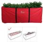 PENSON & CO. Christmas Tree Storage Bag, Heavy Duty Canvas Storage Container, Large for 9ft Artificial Tree-Red