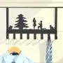 Speciosa New Carton Design Metal Iron Hooks with 8 Hooks Wall Decor Hat Coat Clothes Hangers Storage Rack Key Holder Home Organizer (C) Speciosa New Carton Design Metal Iron Hooks with 8 Hooks Wall Decor Hat Coat Clothes Hangers Storage Rack Key Holder Home Organizer (C)