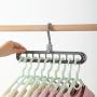 HJYPYJ Magic Hanger,Wardrobe Storage Rack,Multifunction Rotating The Hanger,Fold,Organizer Hanger Waterproof and Moisture Proof/Pink / 33.5x17