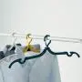 Kudden Cloth Hanger Folding Plastic Clothes Hanger Pegs Laundry Hook Closet 3Pcs /Set Travel Space Saving