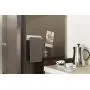 Japanese Design Stylish and Compact Wall Kitchen Towel Hanger 6.5 Inch Wide, White
