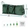 Rolling Large Christmas Tree Storage Bag - Fits Upto 9 ft. Artificial Disassembled Trees, Durable Handles & Wheels for Easy Carrying and Transport - Tear Proof 600D Oxford Duffle Bag - 5 Year Warranty Rolling Large Christmas Tree Storage Bag - Fits Upto 9 ft. Artificial Disassembled Trees, Durable Handles & Wheels for Easy Carrying and Transport - Tear Proof 600D Oxford Duffle Bag - 5 Year Warranty