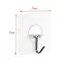Adhesive Hooks, 16 Pack Adhesive Wall Hooks Clear Heavy Duty Hooks (7.2cm x 7.2cm) for Kitchen Bathroom Door Ceiling Hanger 22 Pound/10 KG by AUSTOR Adhesive Hooks, 16 Pack Adhesive Wall Hooks Clear Heavy Duty Hooks (7.2cm x 7.2cm) for Kitchen Bathroom Door Ceiling Hanger 22 Pound/10 KG by AUSTOR