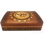 Double Deck Playing Card Boxes Polish Handmade Wood Keepsake Box